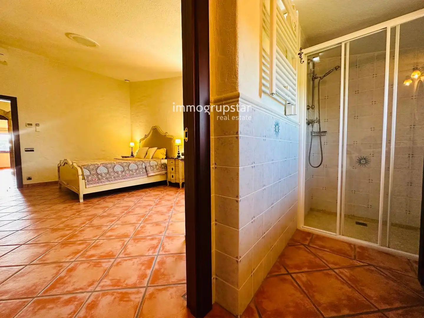 Habitación de Finca rústica en venta en Santa Cristina d'Aro con Terraza, Trastero y Piscina