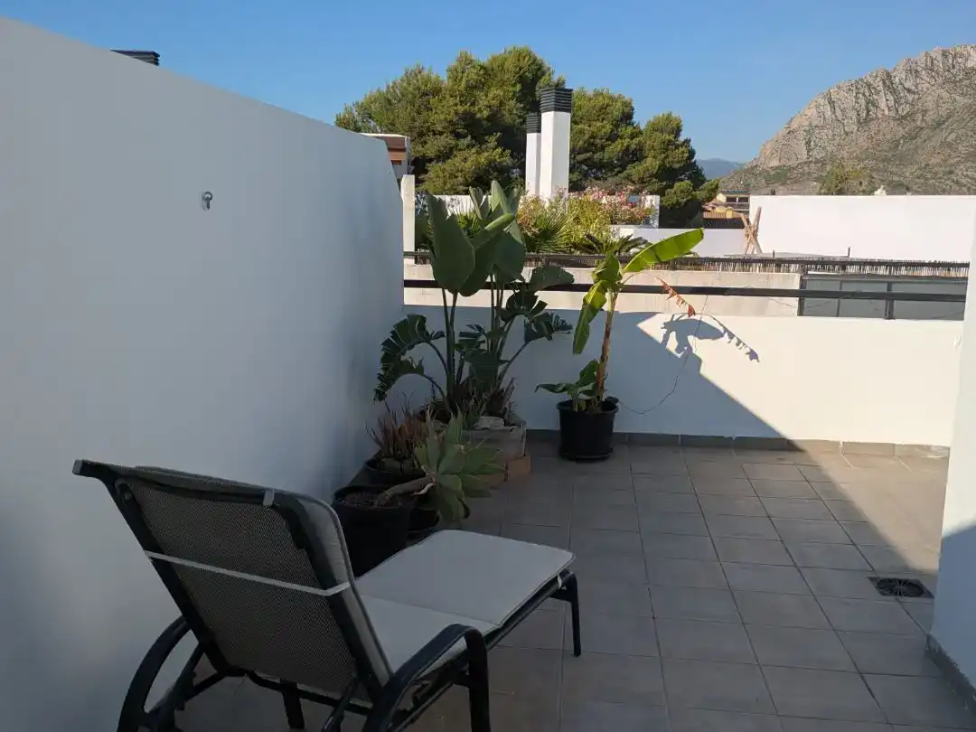 Terrassa de Dúplex en venda en Els Poblets amb Aire condicionat i Balcó