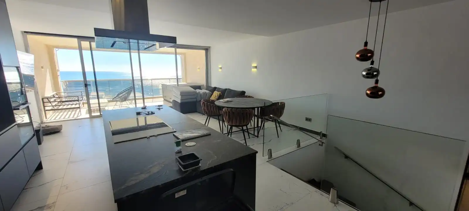 Living room of Duplexes for sale in Altea  with Air Conditioner, Heating and Terrace