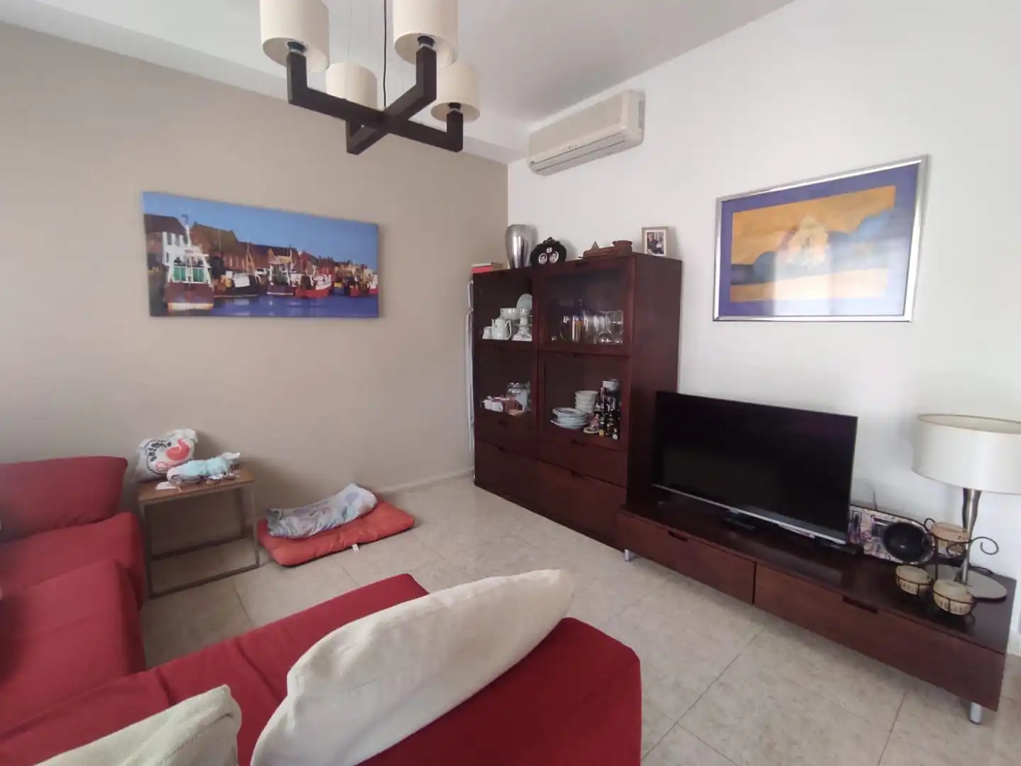 Sala de estar de Apartamento en venta en Lloret de Mar con Calefacción y Jardín privado