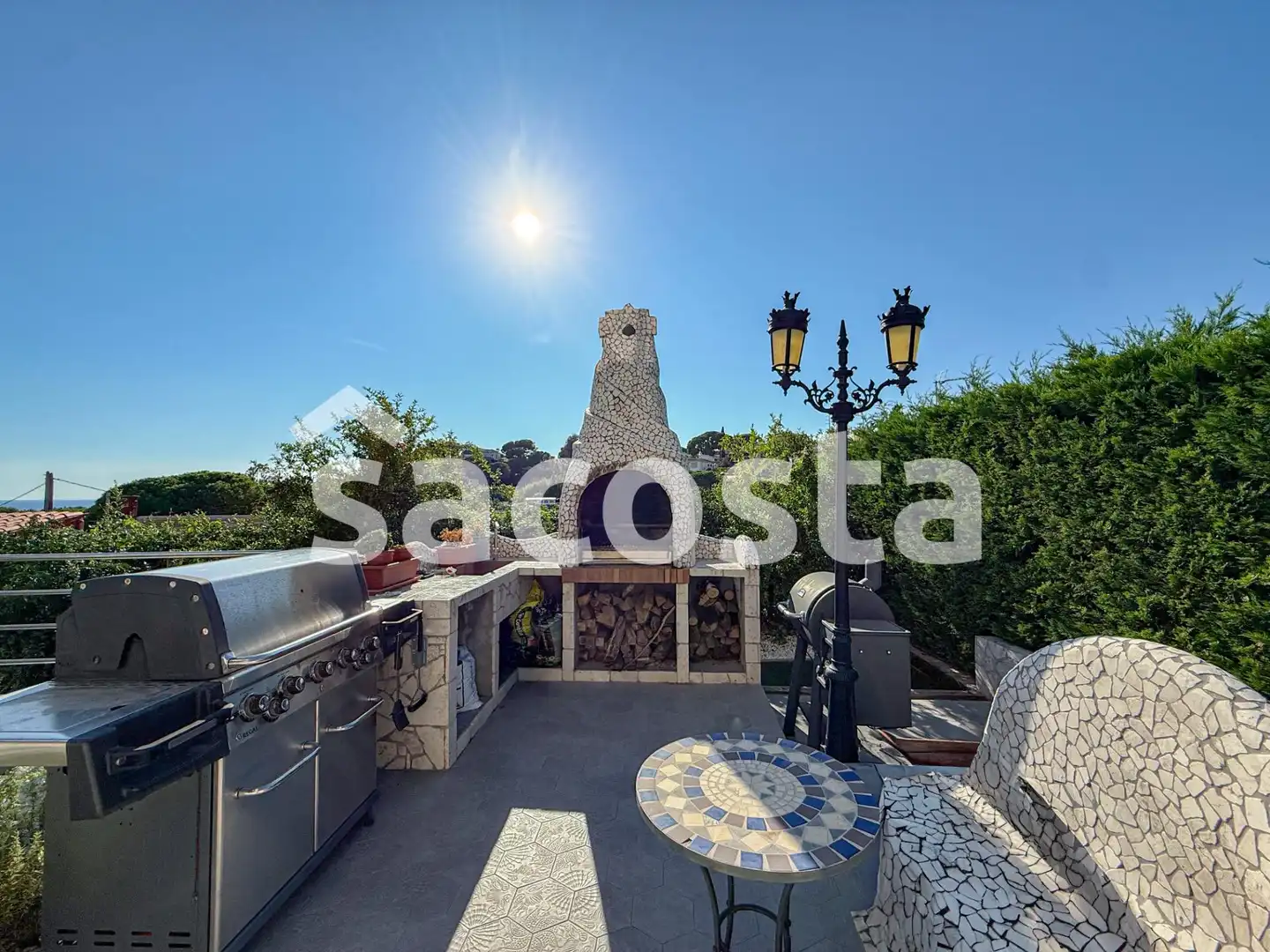 Terrassa de Casa o xalet en venda en Lloret de Mar amb Aire condicionat, Jardí privat i Terrassa