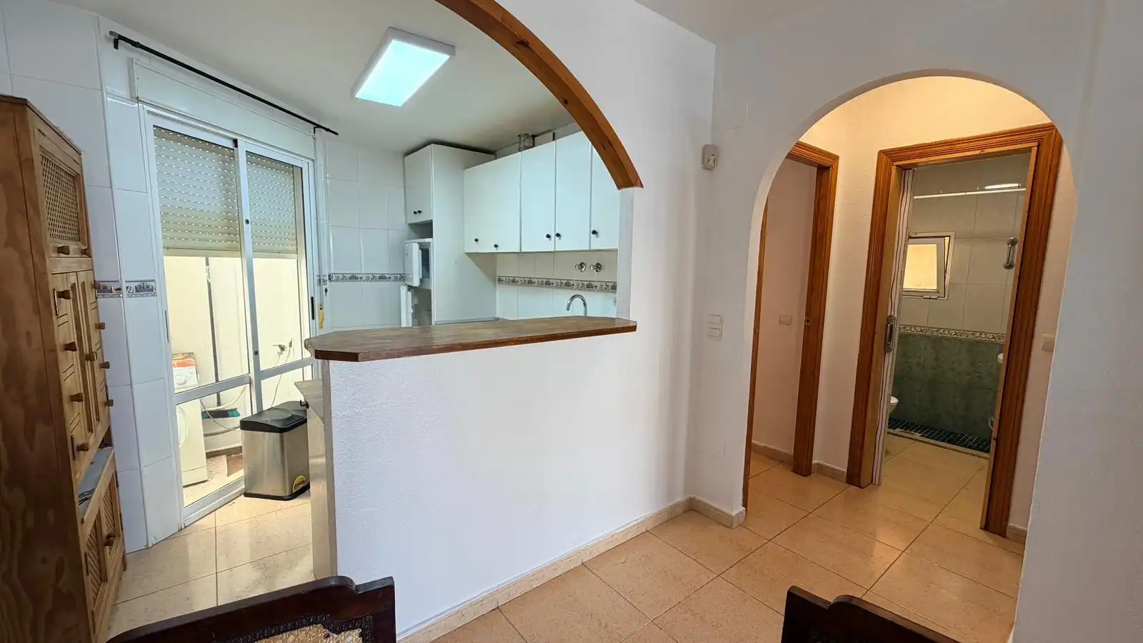 Küche von Erdgeschoss zur Miete in Orihuela mit Klimaanlage, Heizung und Terrasse