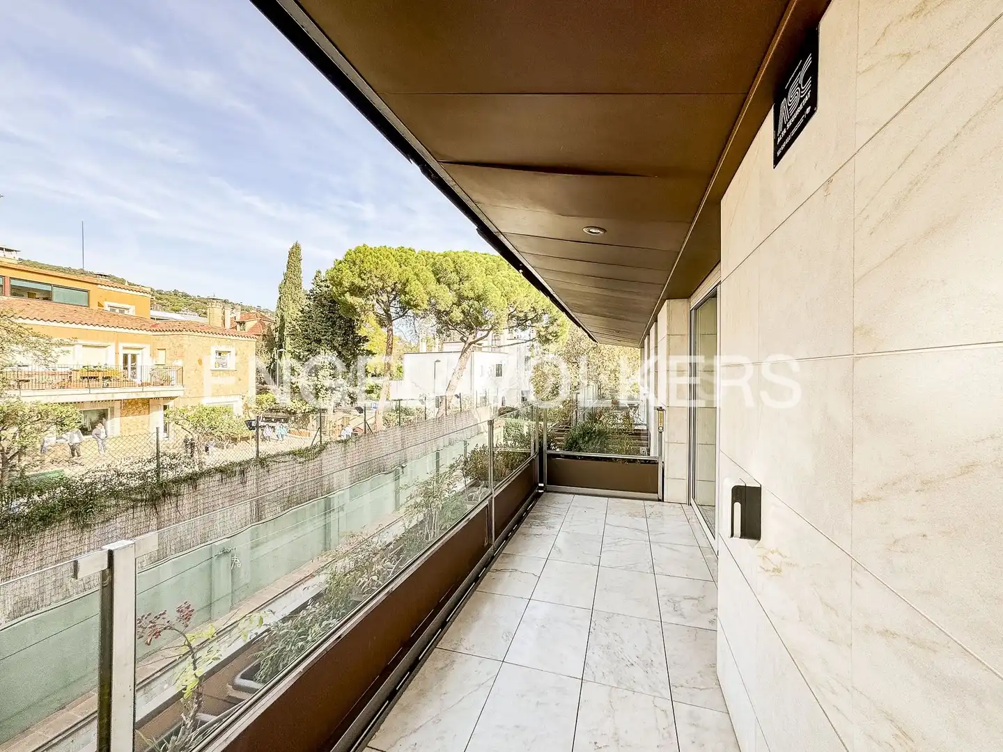 Terrace of Flat for rent in Barcelona  with Air Conditioner, Heating and Parquet flooring