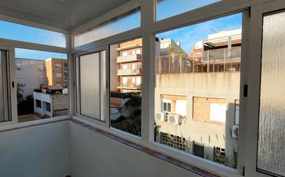 Balcony of Attic for sale in Santa Coloma de Gramenet  with Air Conditioner, Heating and Oven