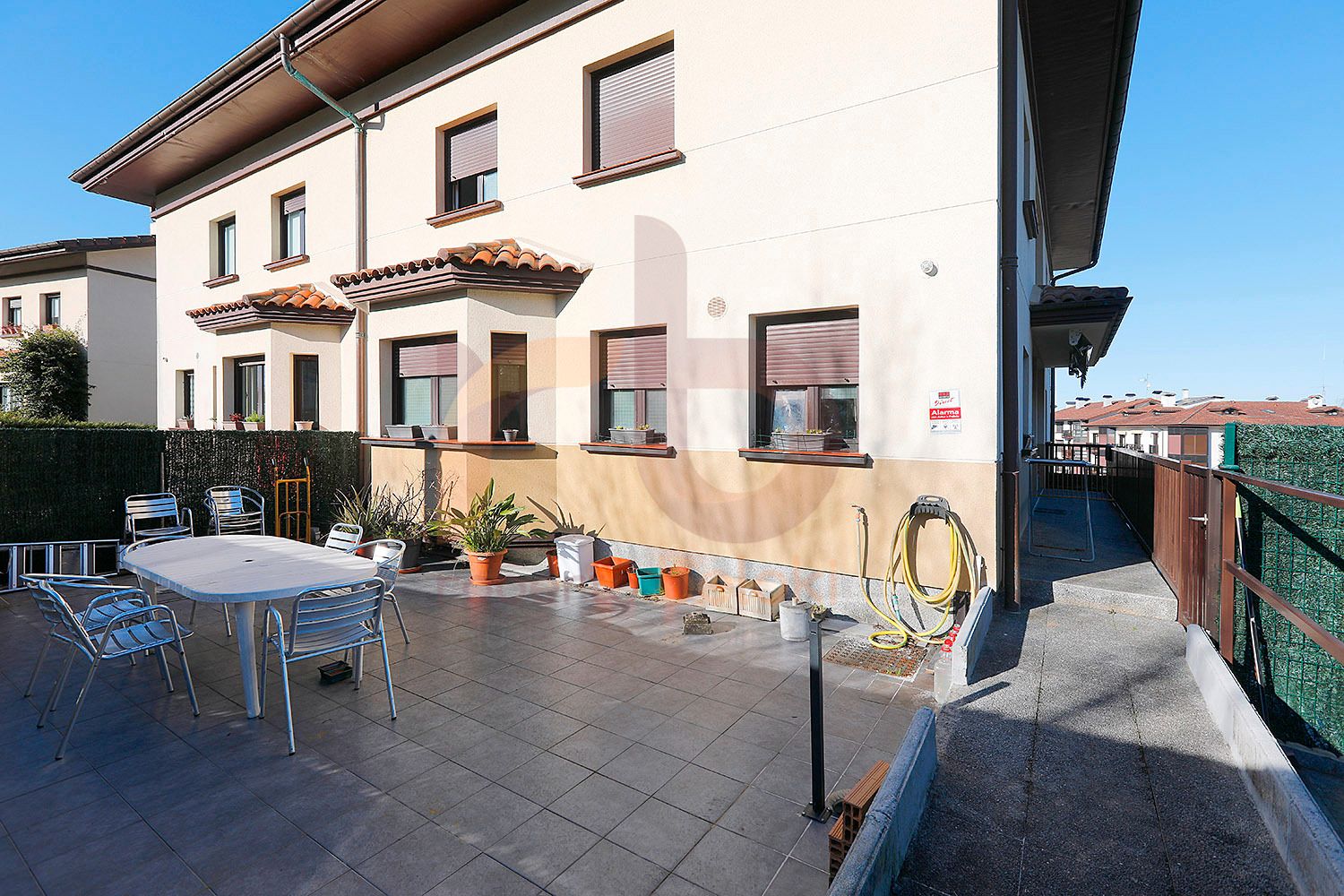 Terrace of Single-family semi-detached for sale in Irun   with Heating, Terrace and Storage room