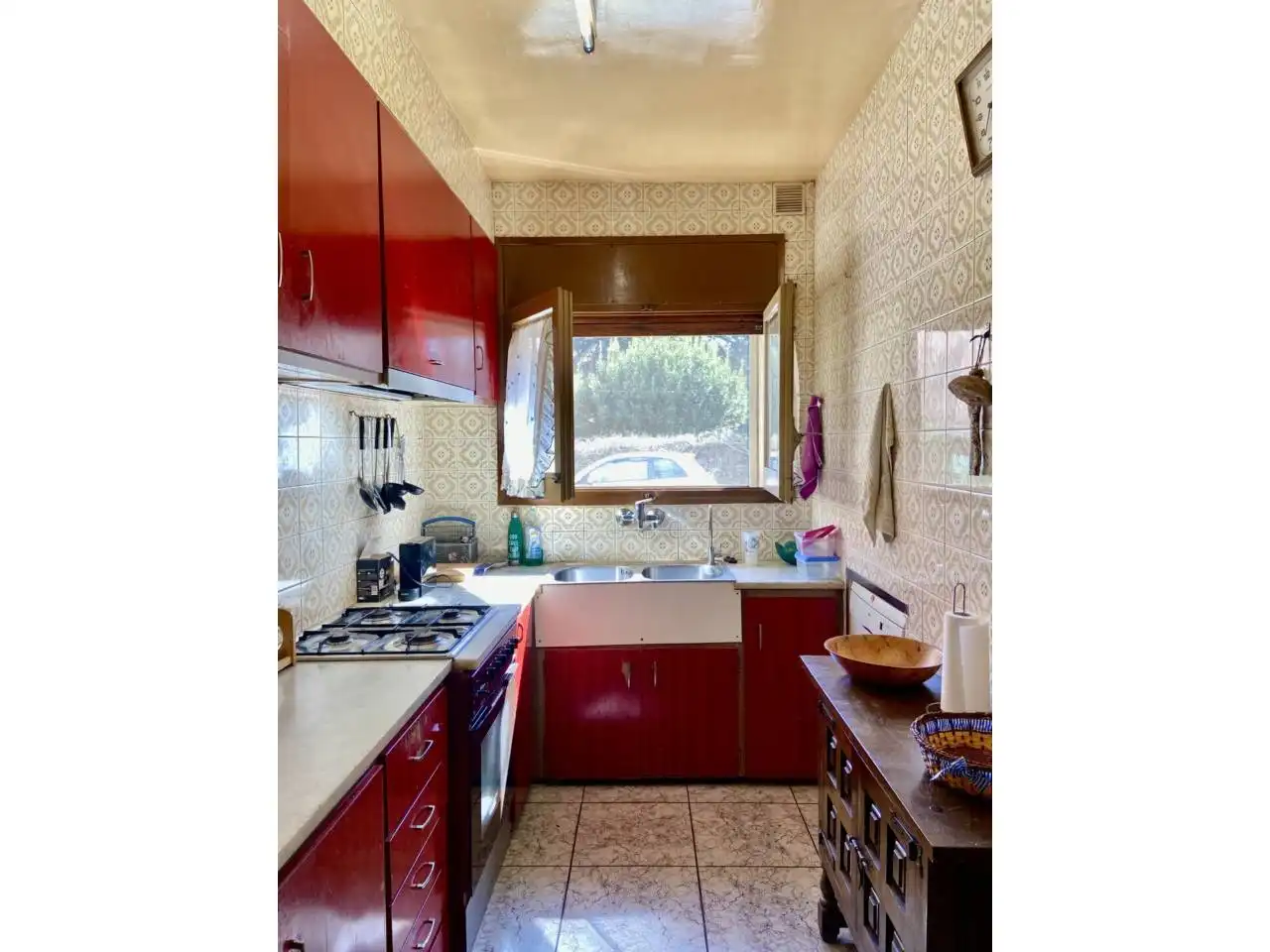 Cocina de Casa adosada en venta en Olot con Calefacción, Jardín privado y Terraza