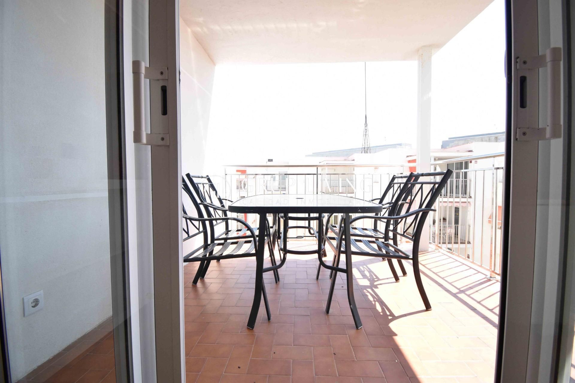 Terrace of Flat for sale in Cubelles  with Heating, Parquet flooring and Terrace