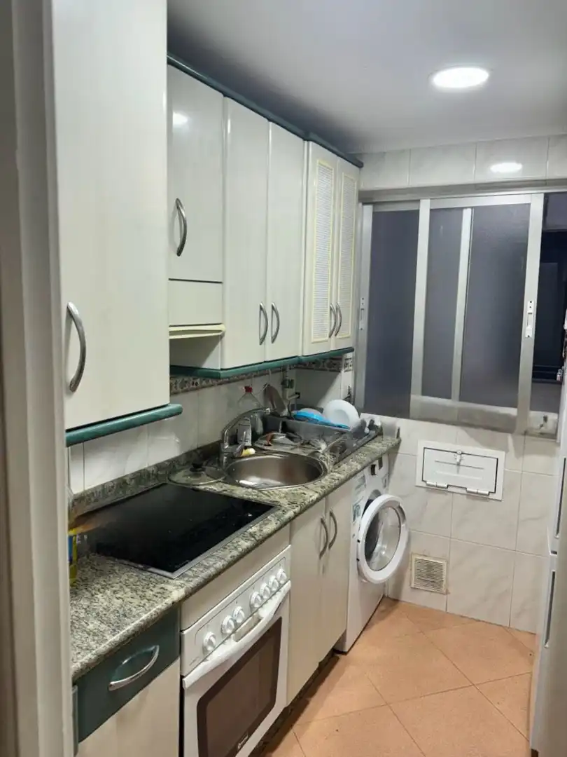 Kitchen of Flat for rent in Salamanca  with Air Conditioner, Heating and Furnished