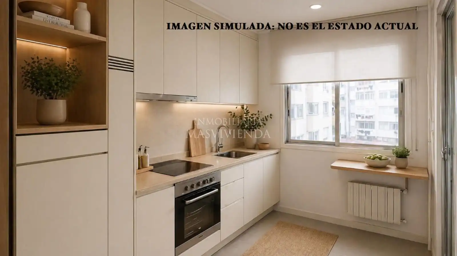 Cocina de Piso en venta en Vigo  con Calefacción, Terraza y Trastero