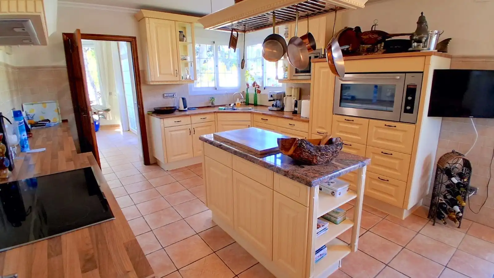 Kitchen of Houses for sale in L'Alfàs del Pi  with Air Conditioner, Heating and Private garden