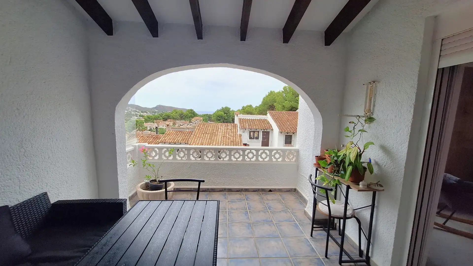Terrace of Detached homes for sale in Moraira  with Air Conditioner, Terrace and Storage room