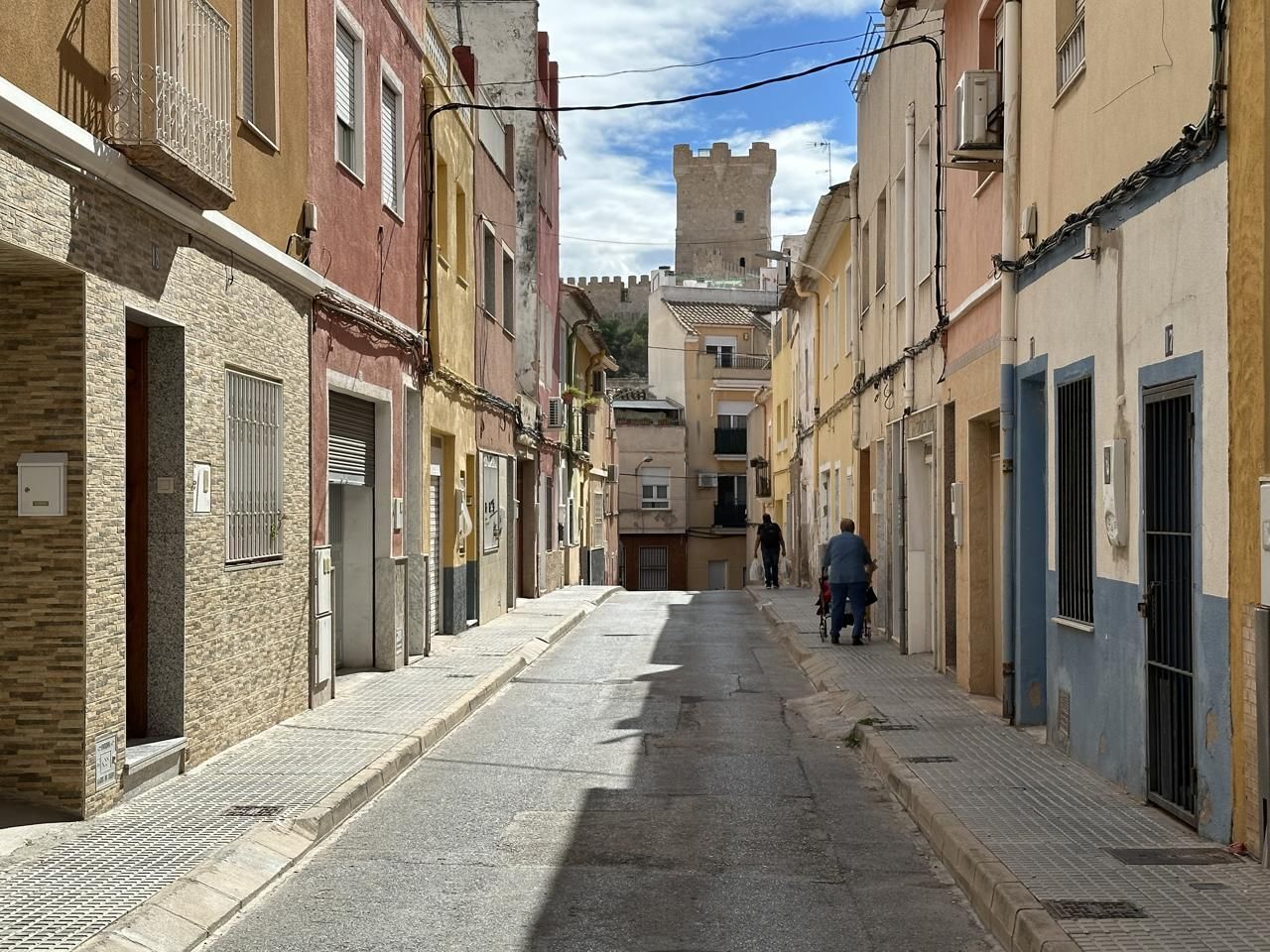 Vista exterior de Casa o chalet en venta en Villena con Terraza