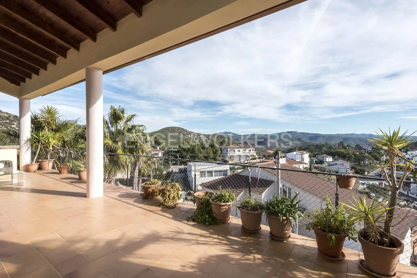 Vista exterior de Casa o chalet de alquiler en Olivella con Aire acondicionado, Calefacción y Jardín privado