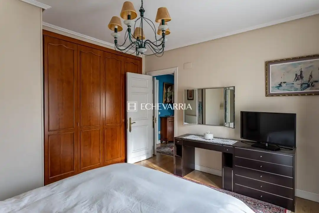 Bedroom of Flat for sale in Getxo   with Heating, Private garden and Terrace