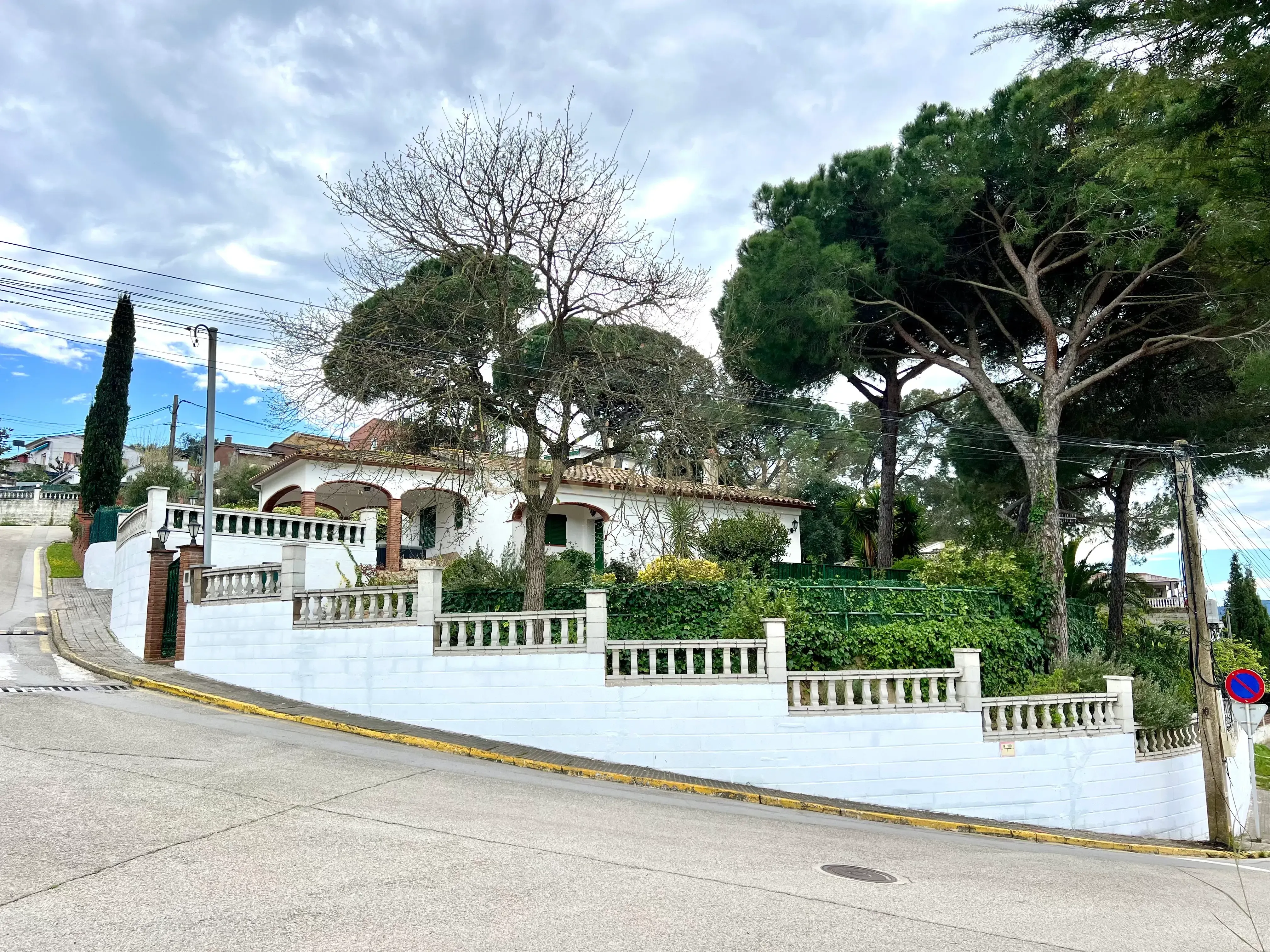 Exterior view of House or chalet for sale in Tordera  with Terrace and Swimming Pool