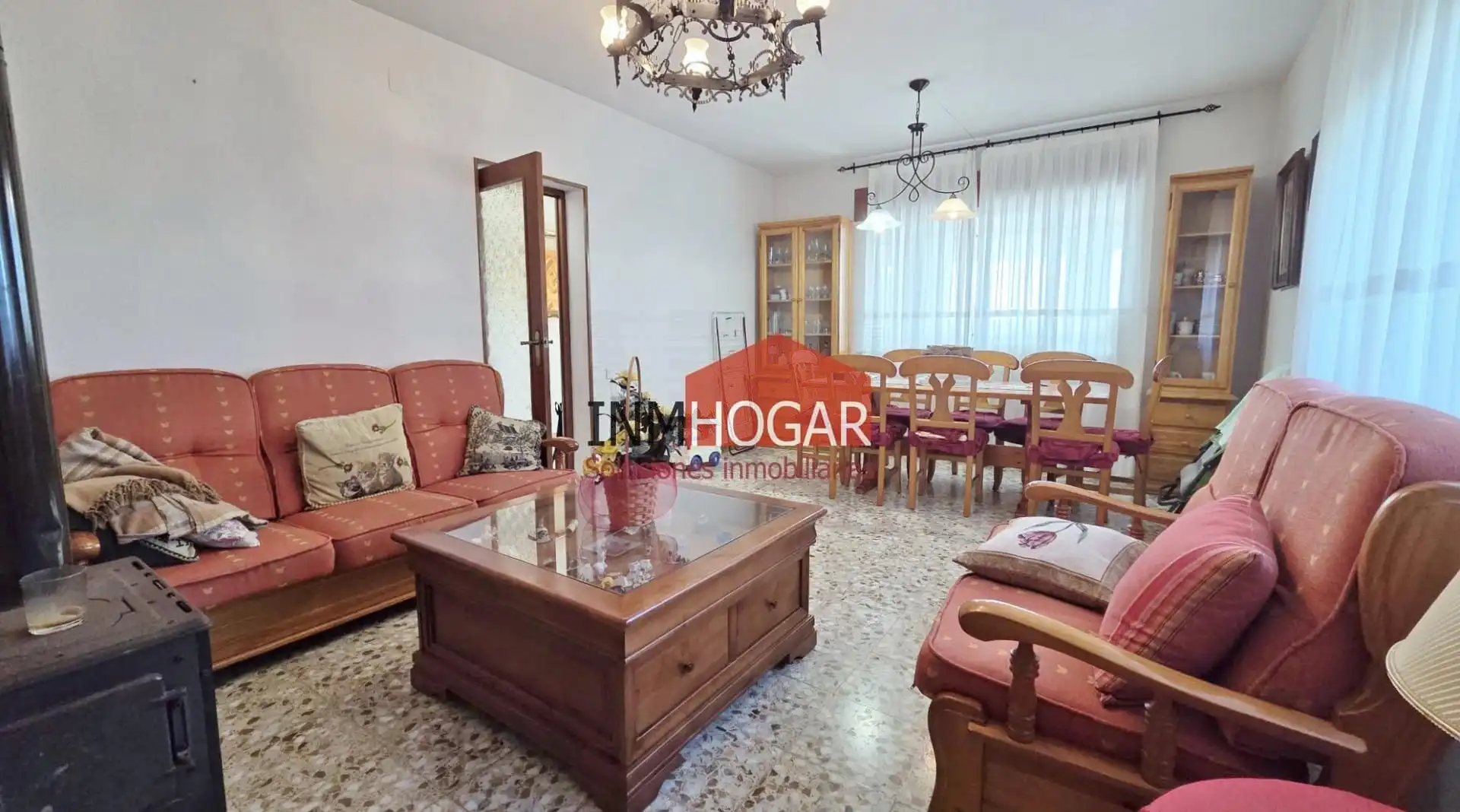 Sala de estar de Casa o chalet en venta en Fontiveros con Jardín privado y Amueblado