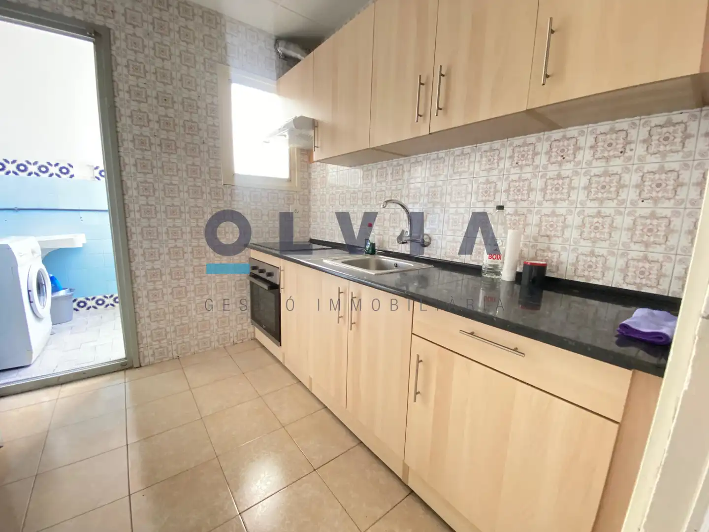 Kitchen of Flat for sale in Sabadell  with Storage room