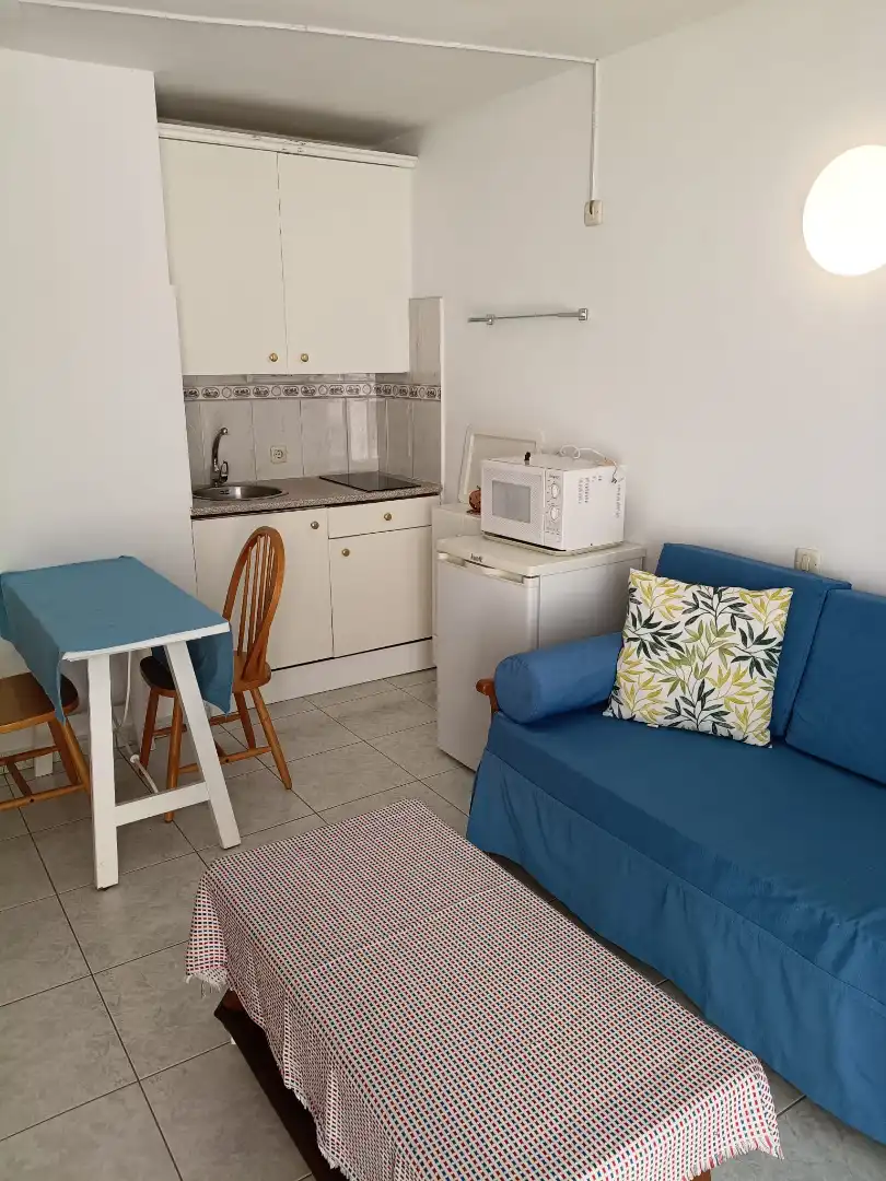 Cocina de Estudio de alquiler en Arona con Terraza, Amueblado y Lavadora