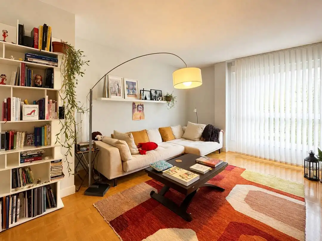 Sala de estar de Piso en venta en Donostia - San Sebastián  con Calefacción y Balcón