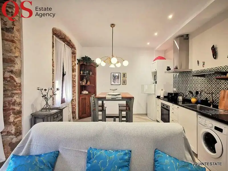 Cocina de Piso de alquiler en Blanes con Aire acondicionado, Calefacción y Terraza