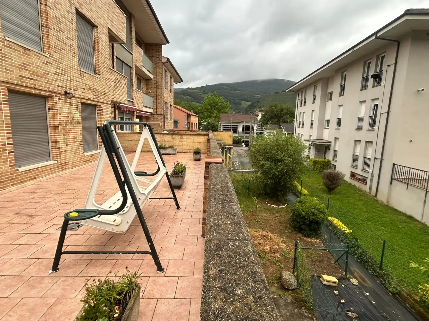 Terraza de Piso de alquiler en Corvera de Toranzo con Calefacción, Jardín privado y Terraza