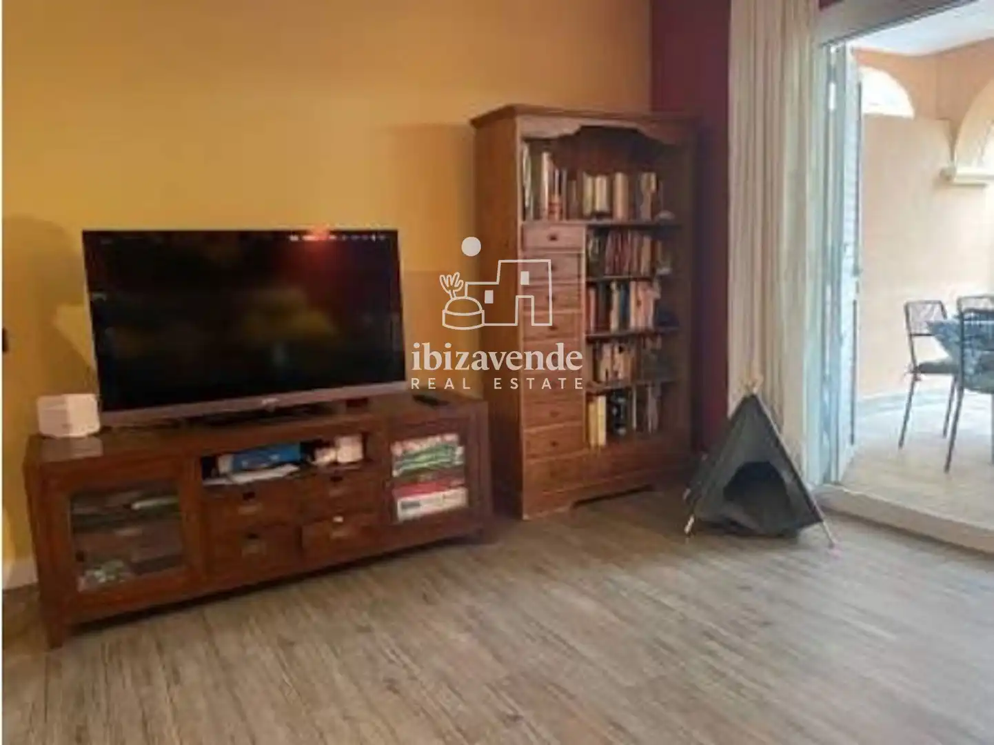 Living room of Detached homes for rent in Eivissa  with Air Conditioner, Heating and Terrace