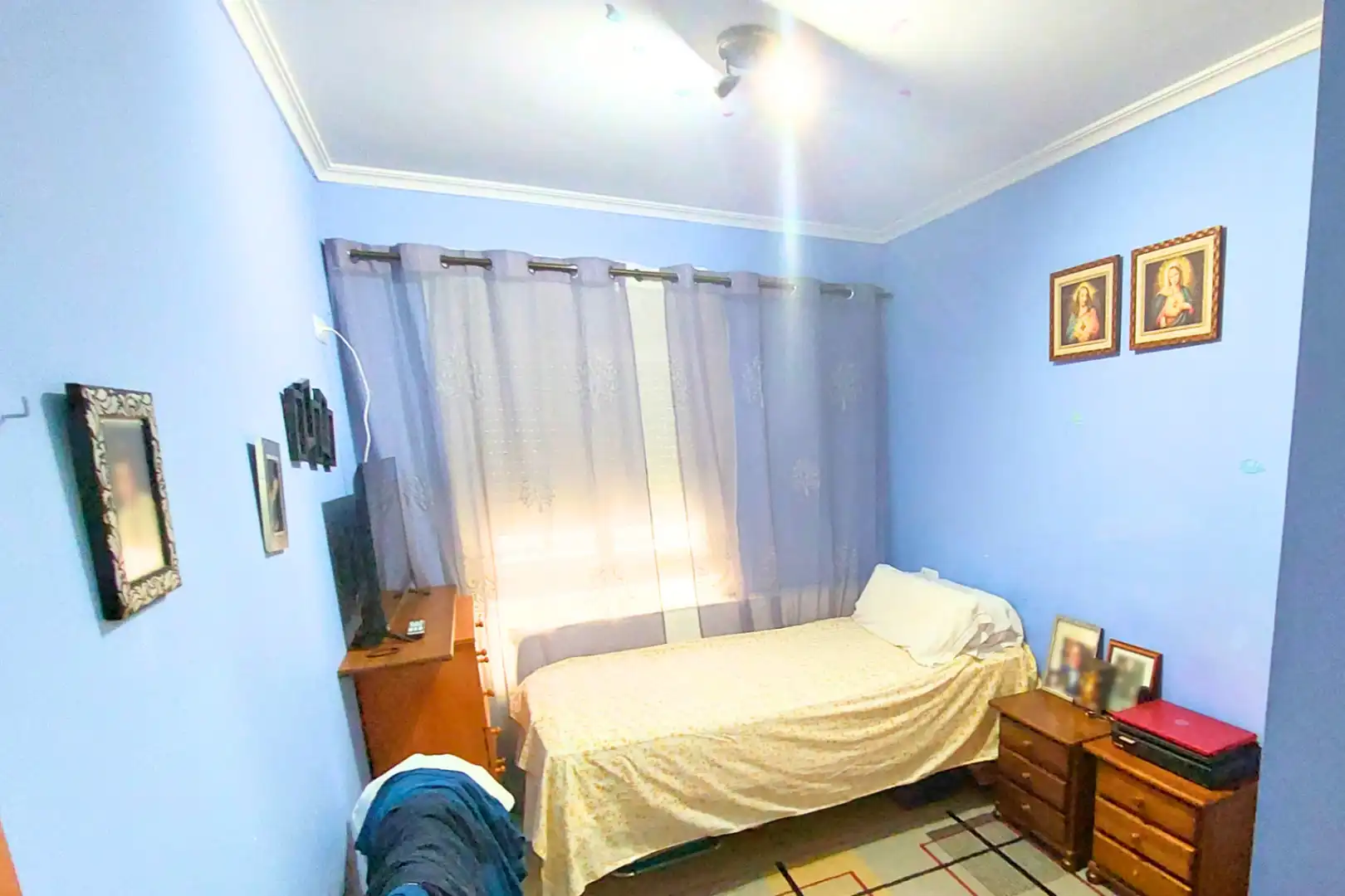 Dormitori de Apartament en venda en Calpe / Calp amb Aire condicionat, Calefacció i Balcó