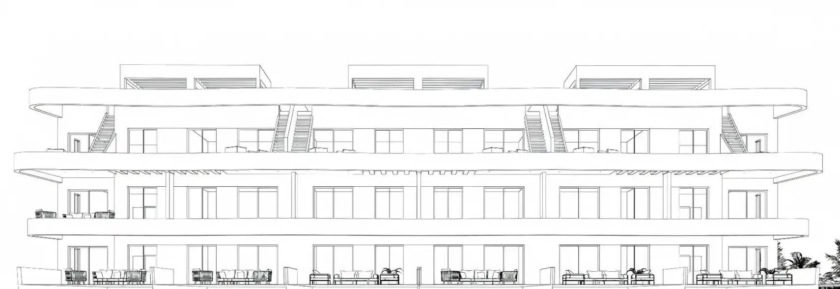 Vista exterior de Apartamento en venta en Finestrat con Aire acondicionado, Calefacción y Jardín privado
