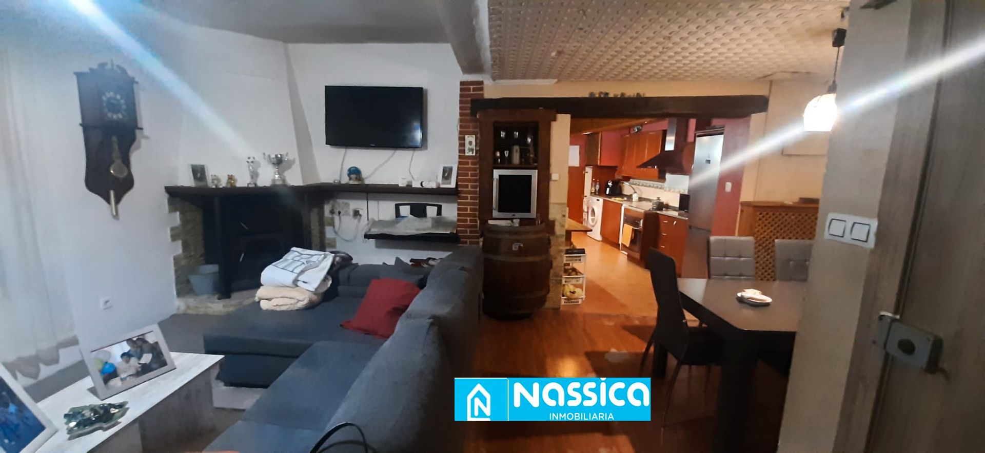Living room of Flat for sale in Calahorra  with Heating, Parquet flooring and Terrace