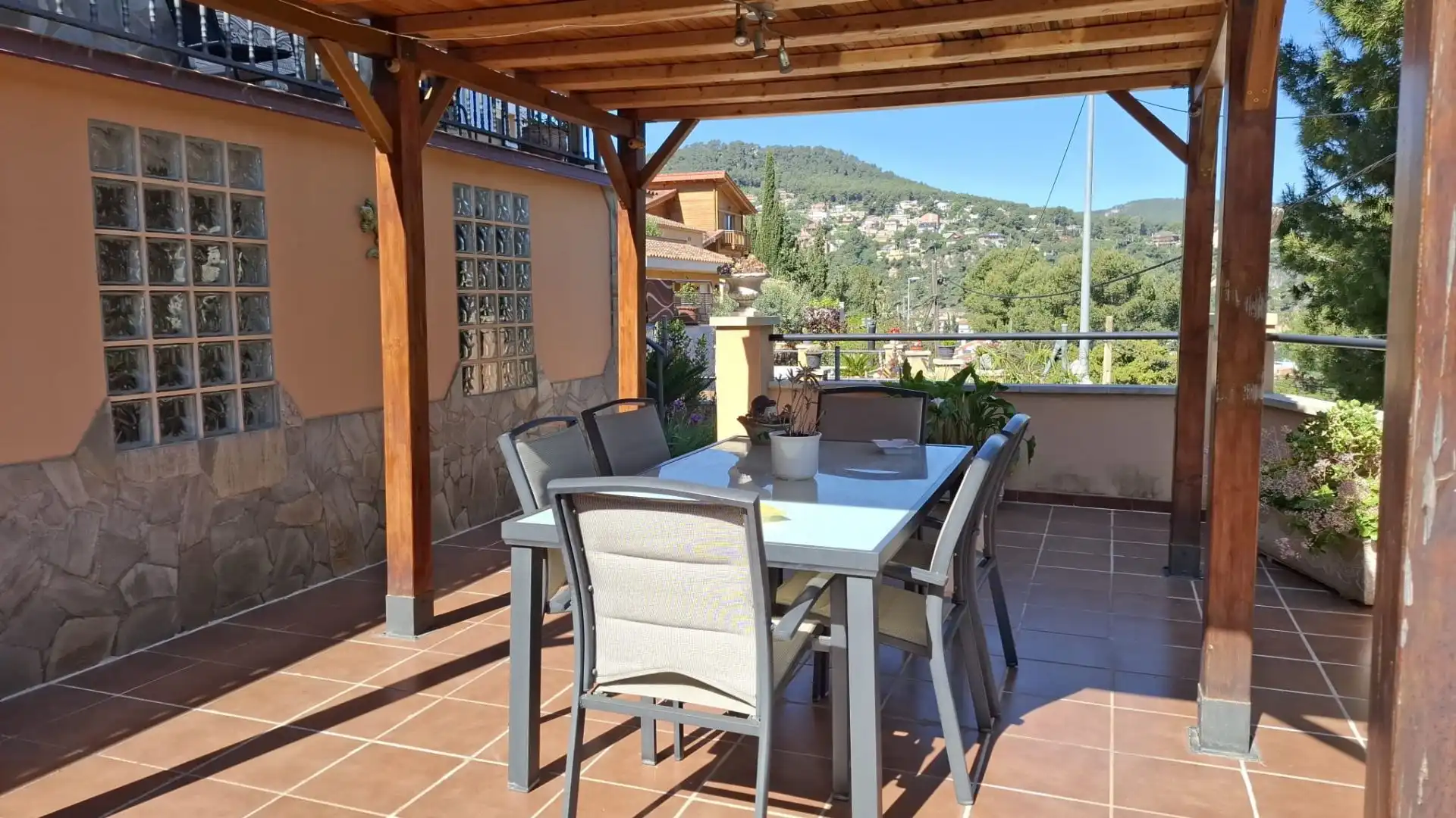 Terraza de Casa o chalet en venta en Vallirana con Calefacción y Terraza
