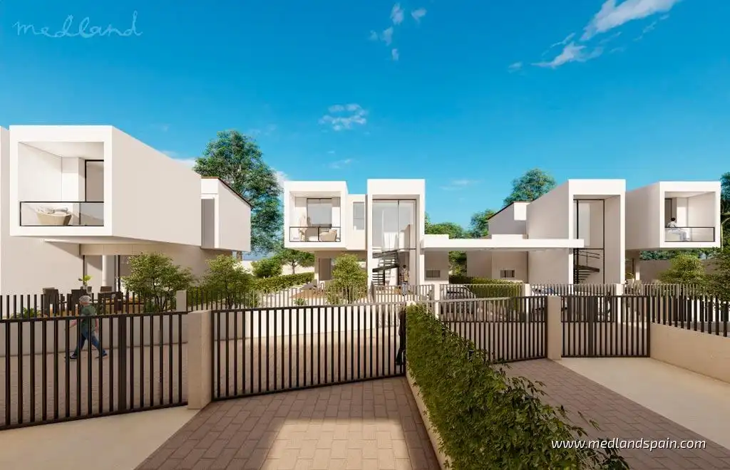 Vista exterior de Casa o chalet en venta en La Nucia con Aire acondicionado, Calefacción y Jardín privado