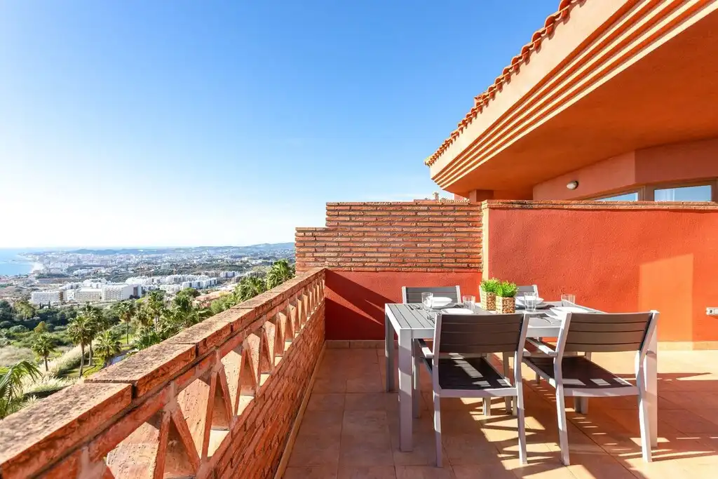 Terrassa de Dúplex en venda en Benalmádena amb Aire condicionat, Terrassa i Moblat