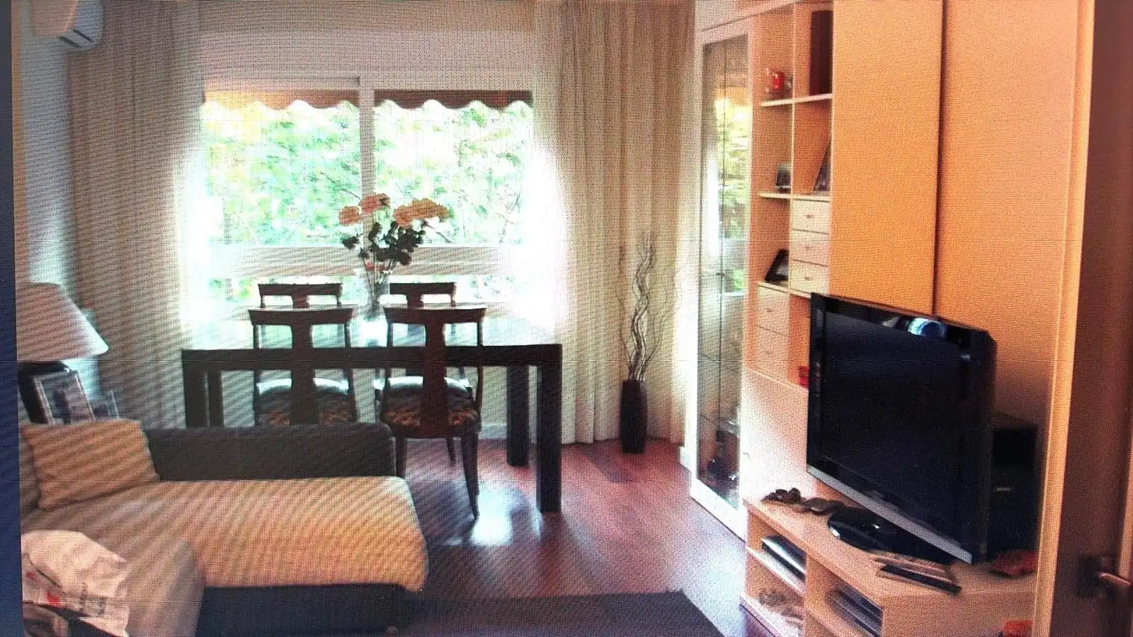 Living room of Flat for sale in Madrid  with Air Conditioner, Heating and Private garden