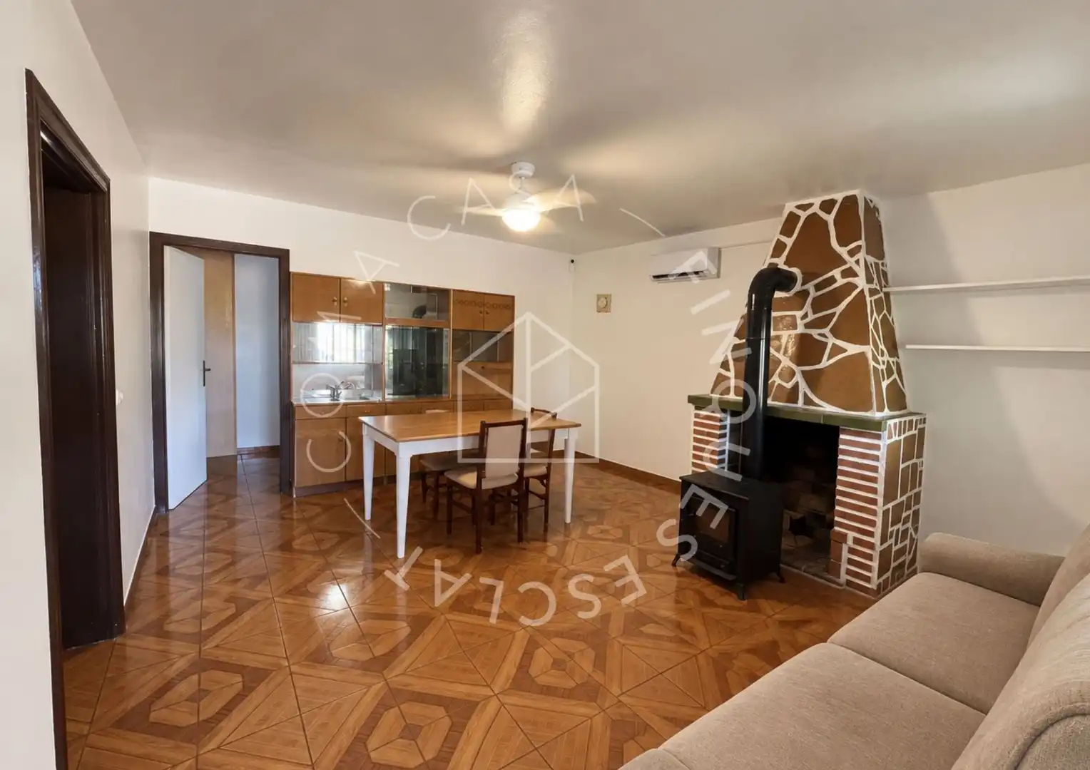 Sala d'estar de Casa o xalet en venda en Gelida amb Aire condicionat, Calefacció i Jardí privat