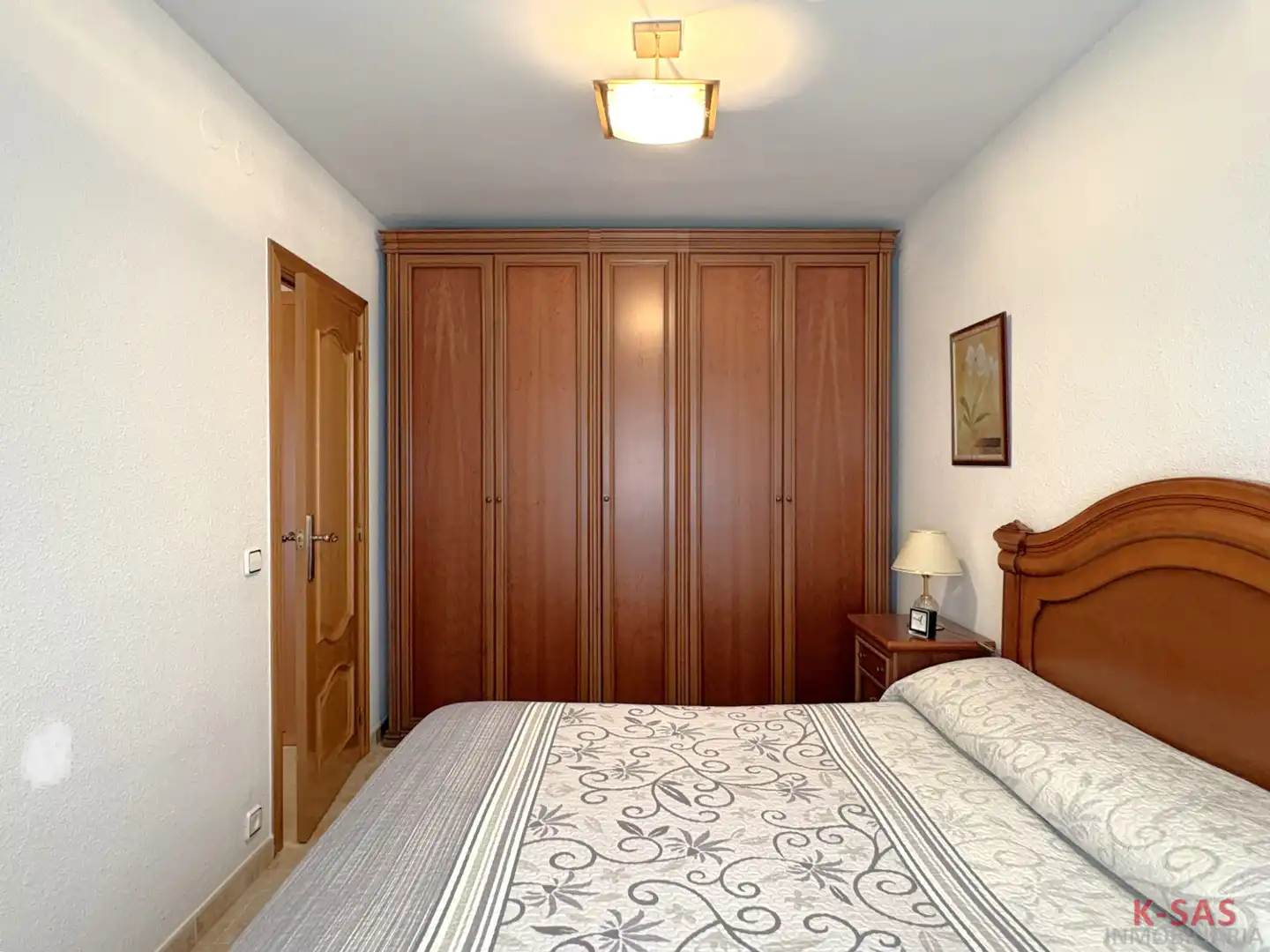 Bedroom of Flat for sale in Esplugues de Llobregat  with Heating, Furnished and Oven