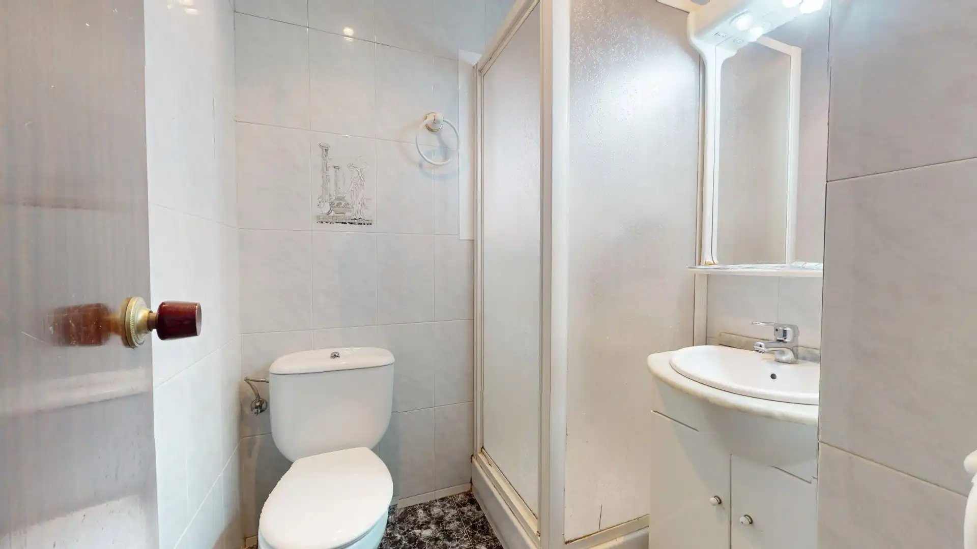 Baño de Ático en venta en Barcelona con Balcón