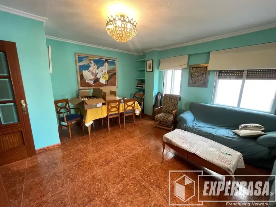 Sala de estar de Piso en venta en Valencia con Aire acondicionado y Terraza