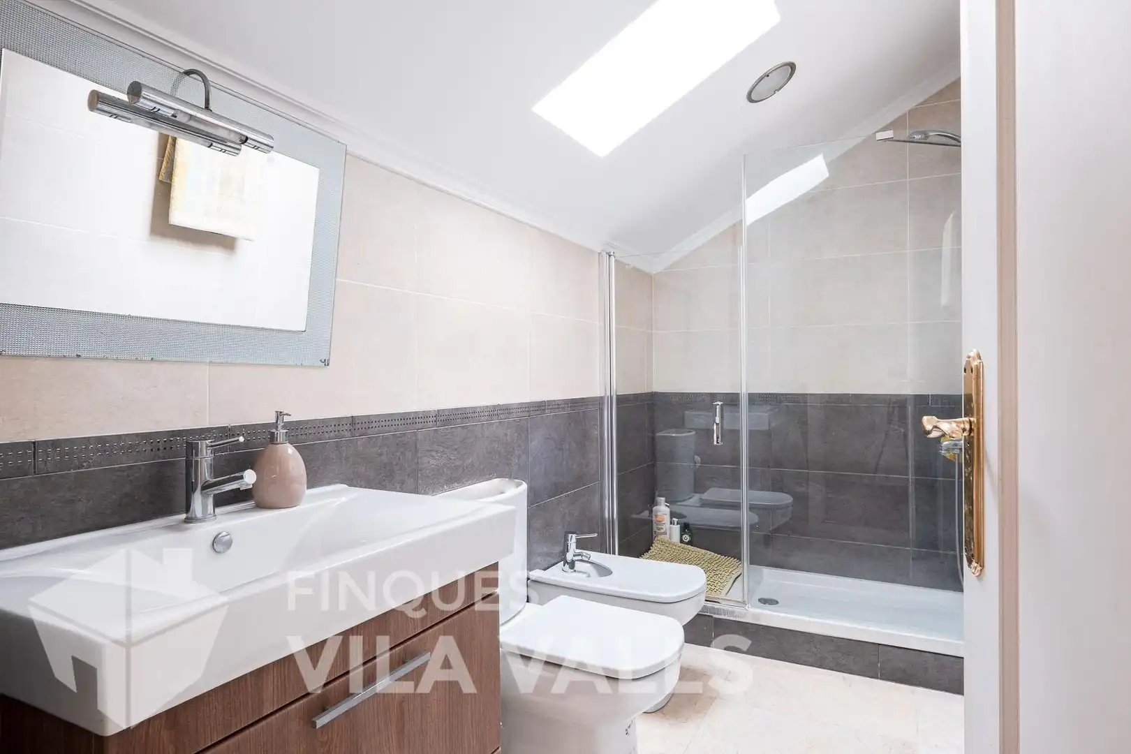 Baño de Casa o chalet en venta en Caldes de Montbui con Aire acondicionado, Jardín privado y Terraza
