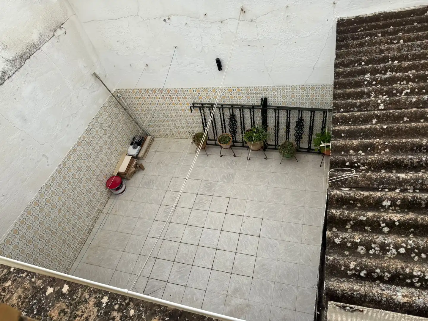 Terraza de Casa adosada en venta en Dos Hermanas con Aire acondicionado