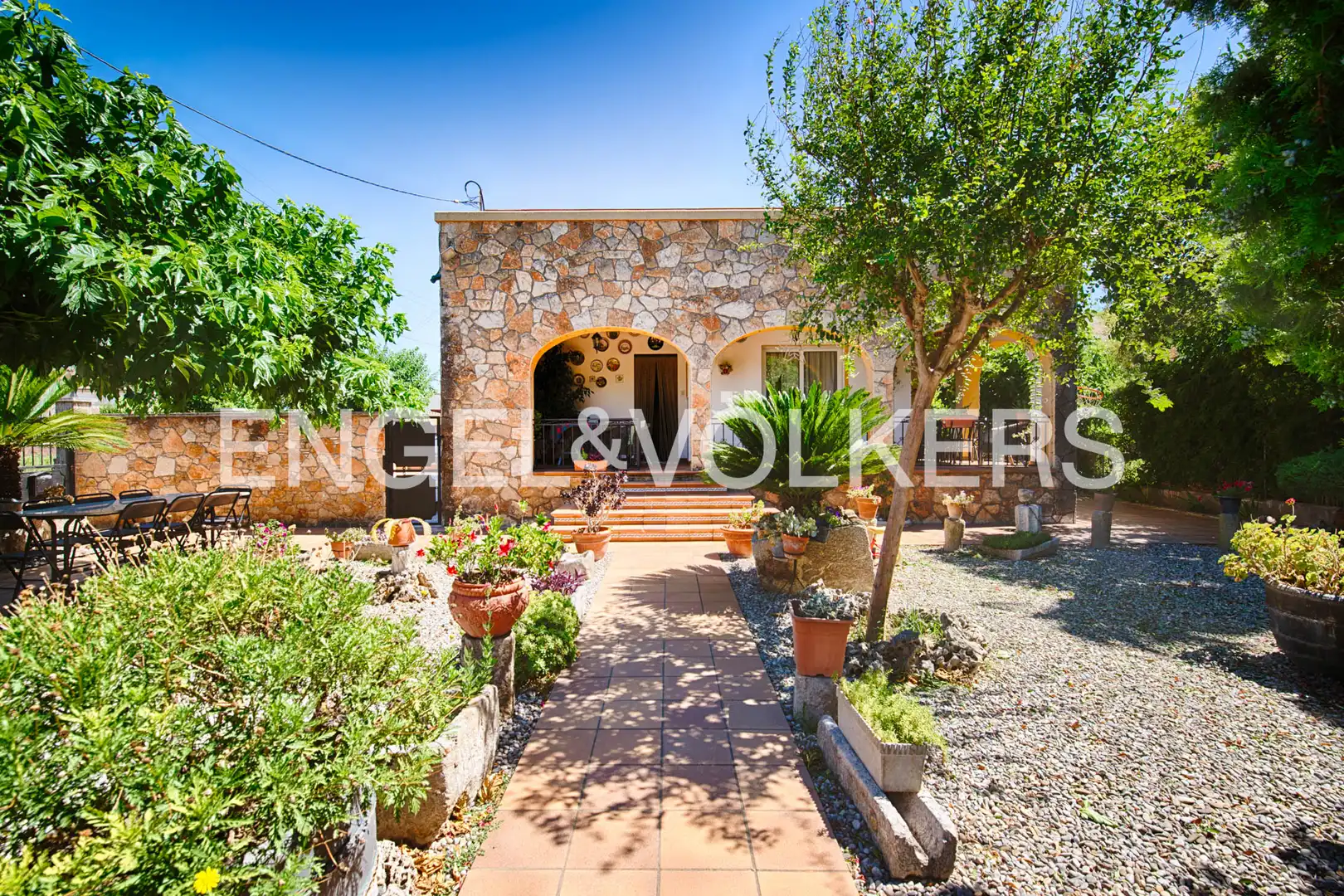 Exterior view of Detached homes for sale in Fortià  with Air Conditioner, Terrace and Swimming Pool