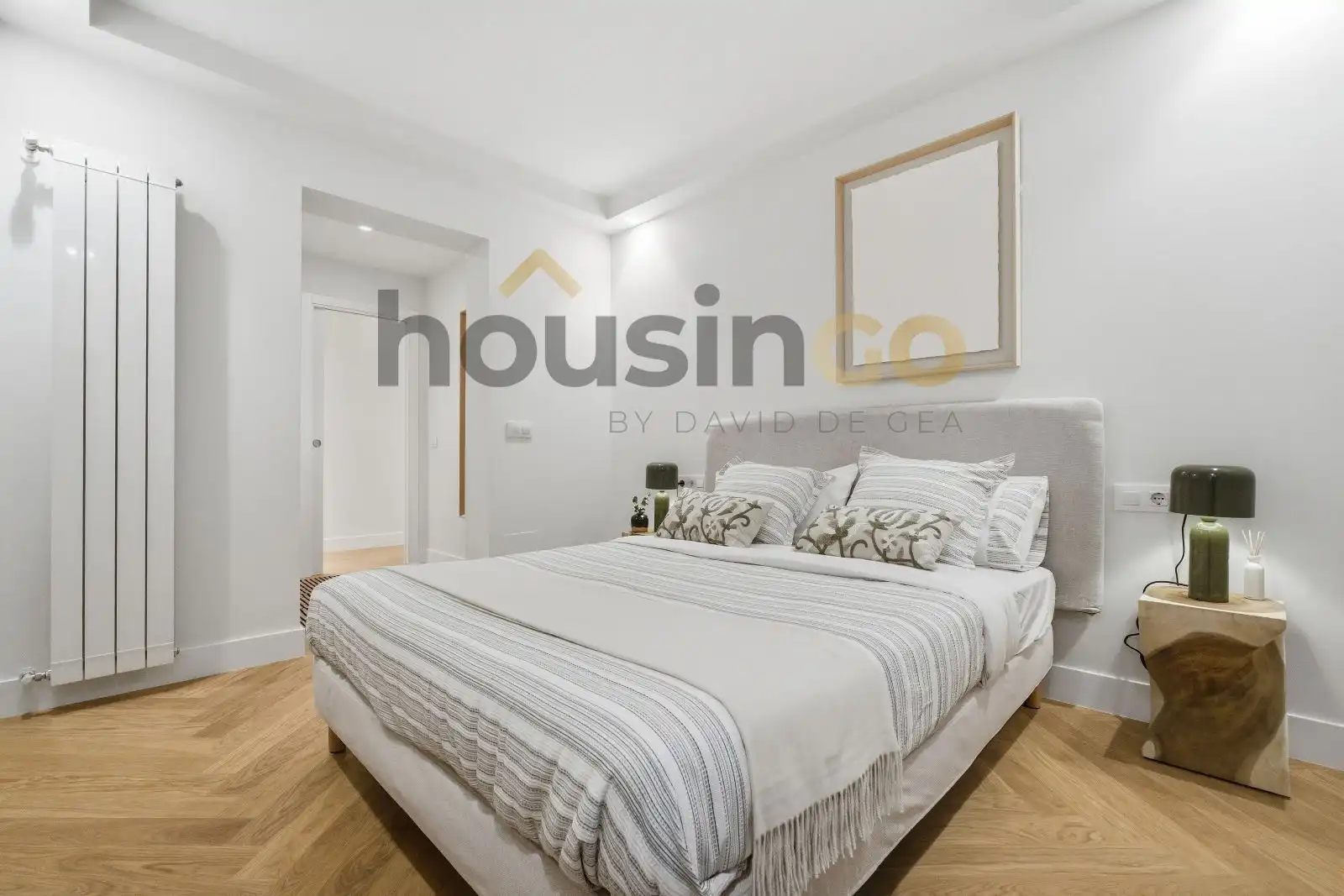 Bedroom of Flat for sale in Madrid  with Air Conditioner, Heating and Parquet flooring