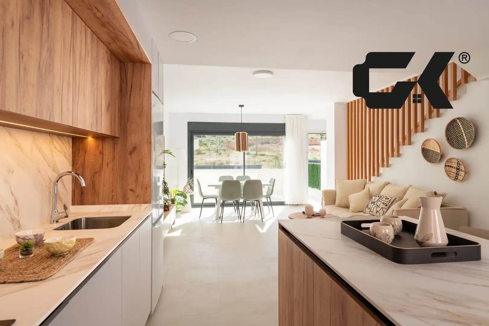 Terraced house with pool for sale in Cox, imagen 2