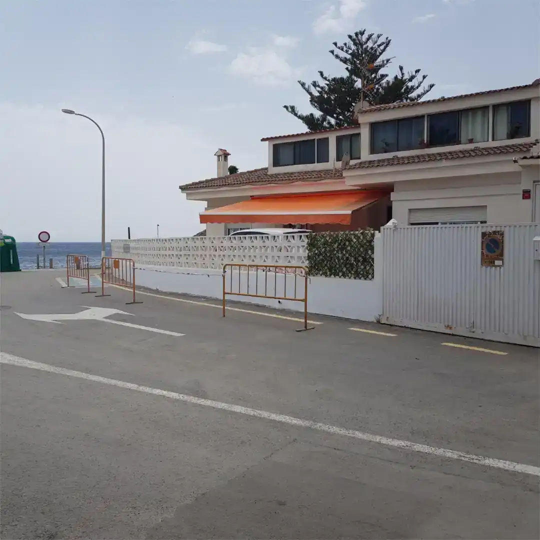 Vista exterior de Casa o chalet en venta en Gualchos con Piscina
