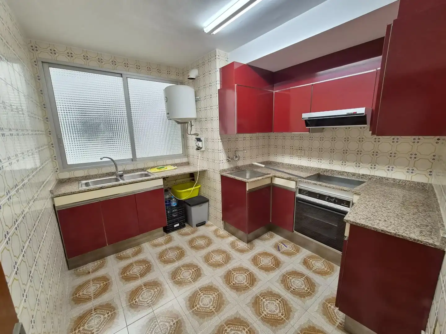Küche von Wohnung zur Miete in Moncada mit Möbliert und Balkon