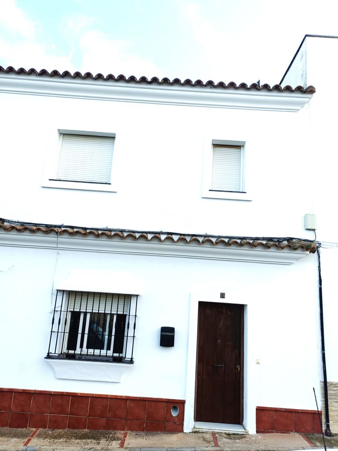 Vista exterior de Casa adosada en venda en Chiclana de la Frontera