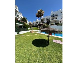 Jardí de Casa adosada de lloguer en Fuengirola amb Aire condicionat, Calefacció i Terrassa