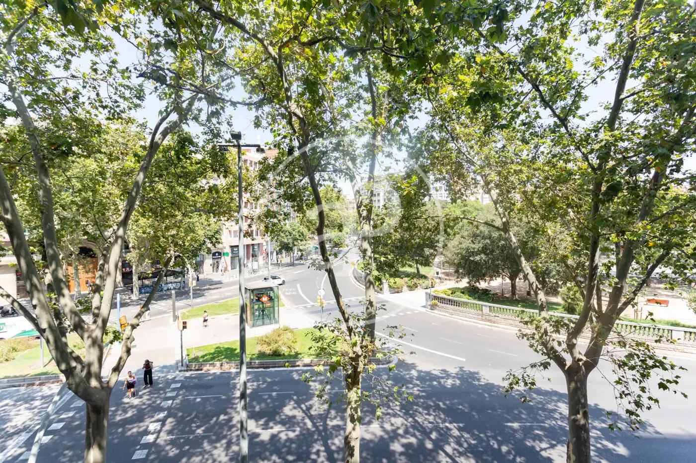 Vista exterior de Piso de alquiler en Barcelona con Aire acondicionado, Calefacción y Terraza