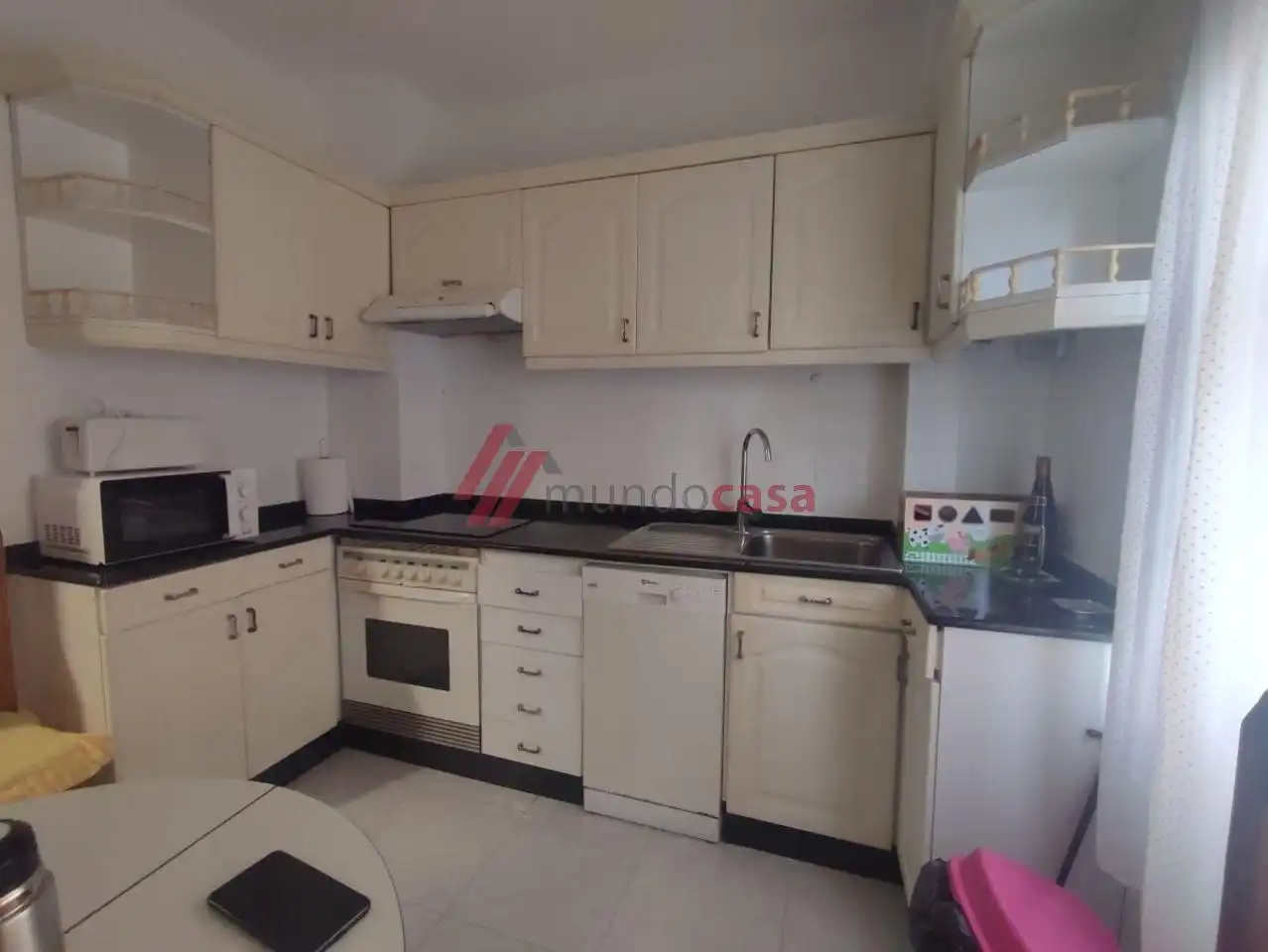 Cocina de Piso de alquiler en Ferrol con Calefacción y Amueblado