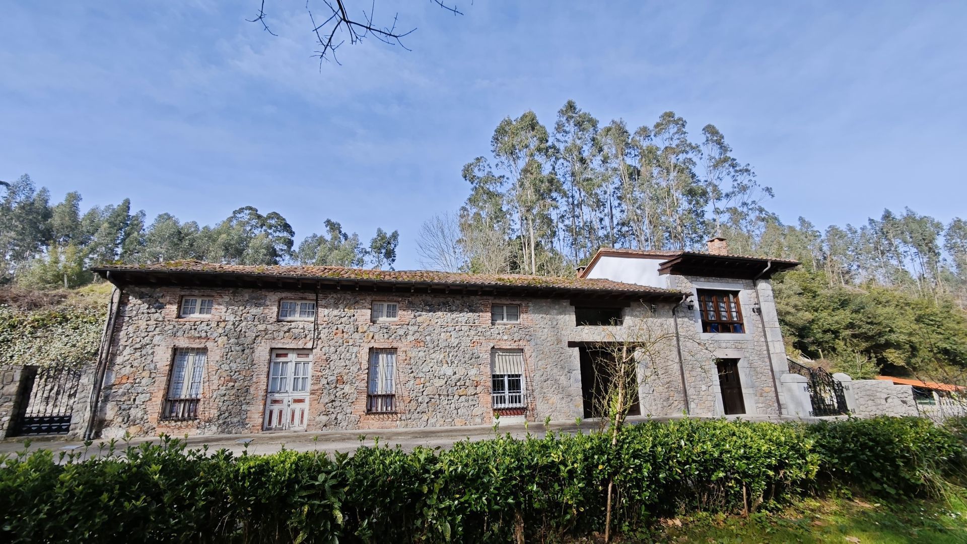 Exterior view of Country house for sale in Llanes  with Private garden