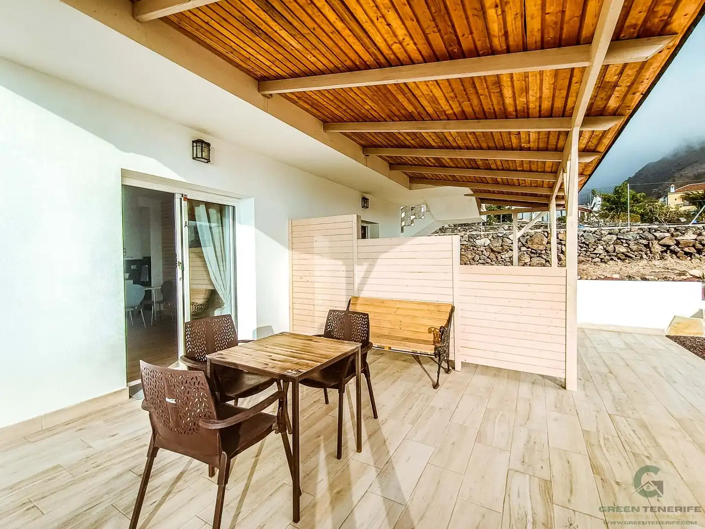 Terraza de Piso de alquiler en Guía de Isora con Terraza y Amueblado